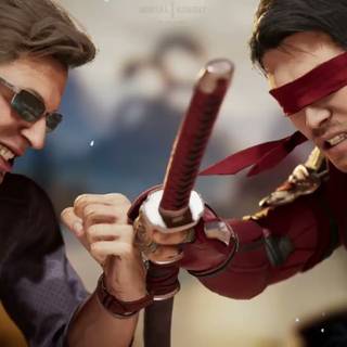 Johnny Cage MK1 desktop wallpaper