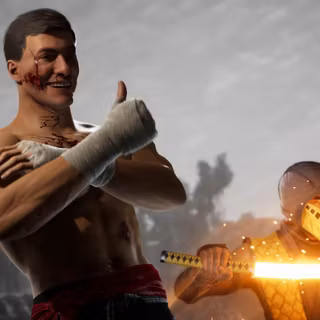 Johnny Cage MK1 desktop wallpaper