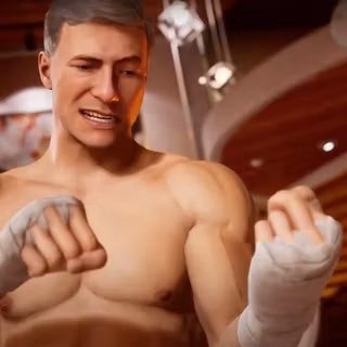 Johnny Cage MK1 desktop wallpaper