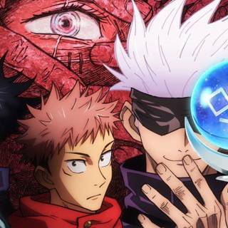 Anime Jujutsu Kaisen PS4 wallpaper