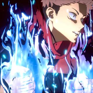 Anime Jujutsu Kaisen PS4 wallpaper