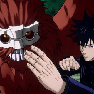 Anime Jujutsu Kaisen PS4 wallpaper