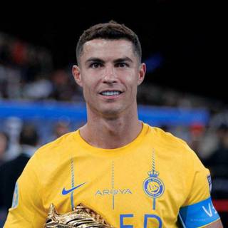 Ronaldo Al Nassr celebration wallpaper