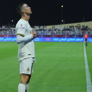 Ronaldo Al Nassr celebration wallpaper