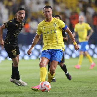 Ronaldo Al Nassr celebration wallpaper