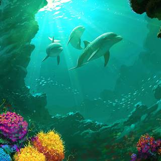 Coral reef 1920x1080 wallpaper