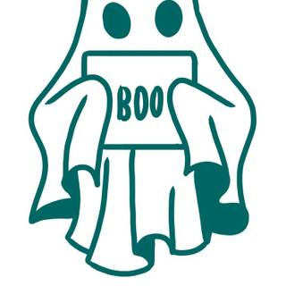 Ghost doodles wallpaper