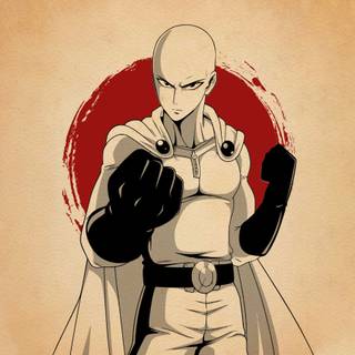 Saitama desktop 4k wallpaper