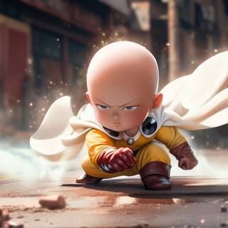 One Punch Man iPad wallpaper