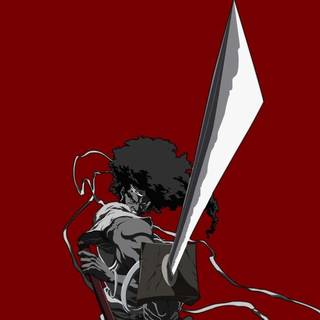 Samurai cartoon wallpaper