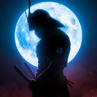 Samurai cartoon wallpaper