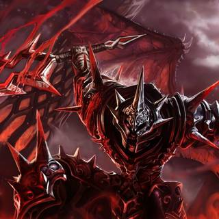 Red warrior wallpaper