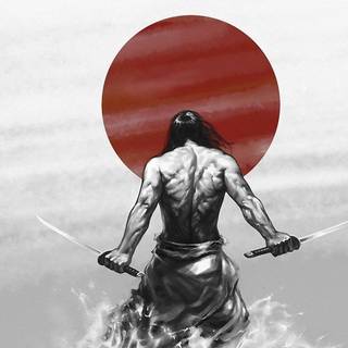 Red warrior wallpaper