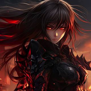 Red warrior wallpaper