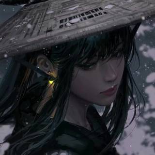 Samurai cartoon wallpaper