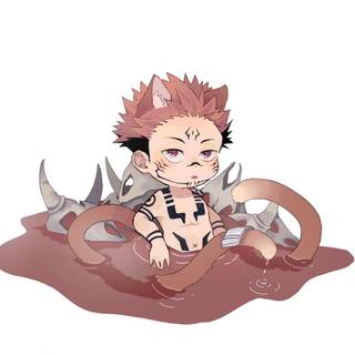 Sukuna Chibi wallpaper