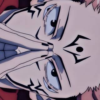 Sukuna face wallpaper