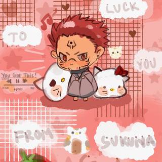 Sukuna Chibi wallpaper