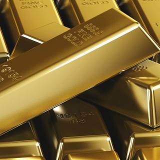 Gold ingot wallpaper