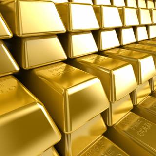Gold ingot wallpaper