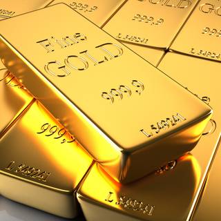 Gold ingot wallpaper