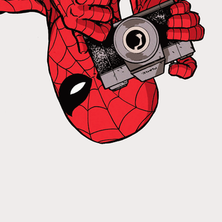 Spider-Man drippy wallpaper