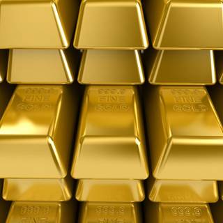 Gold ingot wallpaper
