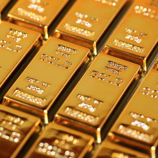 Gold ingot wallpaper