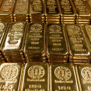 Gold ingot wallpaper