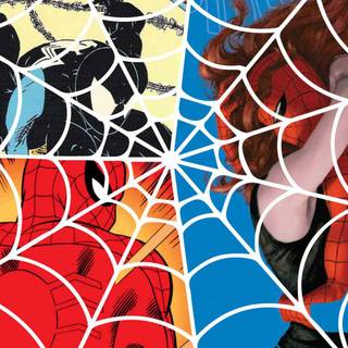 Spider-Man drippy wallpaper