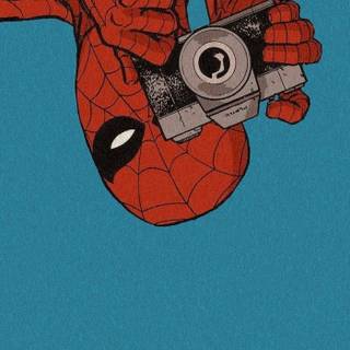 Spider-Man drippy wallpaper