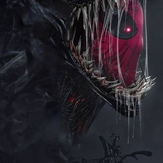 Spider-Man drippy wallpaper