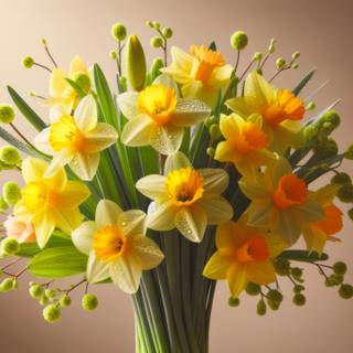 Yellow spring 3440x1440 wallpaper