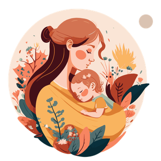 Mother's Day cartoon wallpaper