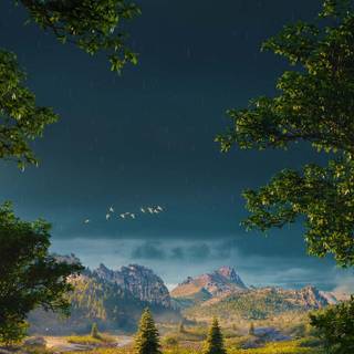 Scene iPhone 4k wallpaper