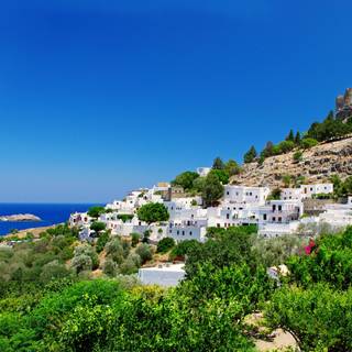 Greek 4k PC wallpaper