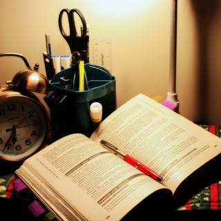 Study room 4k wallpaper