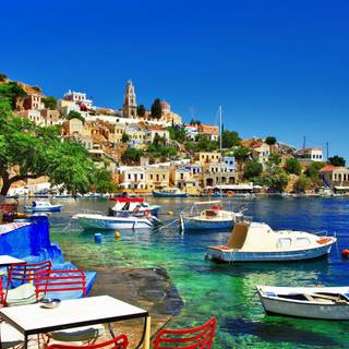 Greek 4k PC wallpaper