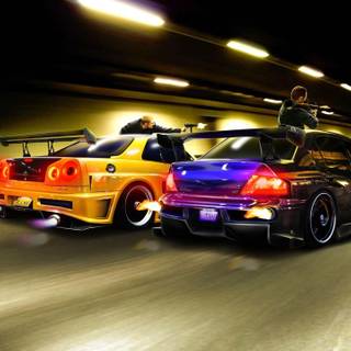 Street race 4k wallpaper