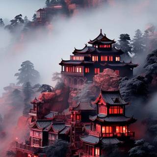 Village iPhone wallpaper