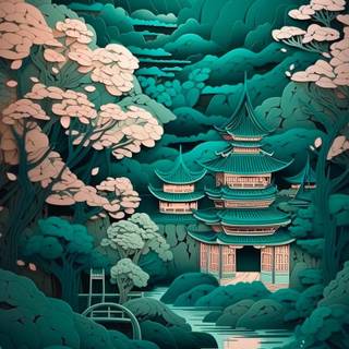 Village iPhone wallpaper