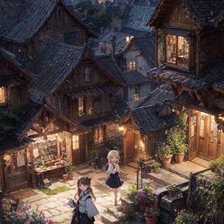 Village iPhone wallpaper
