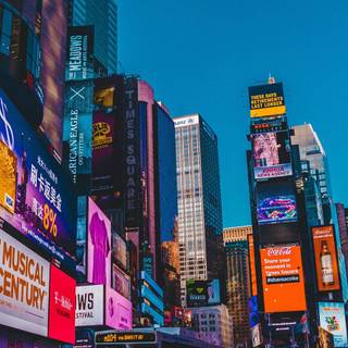 Time Square iPhone wallpaper