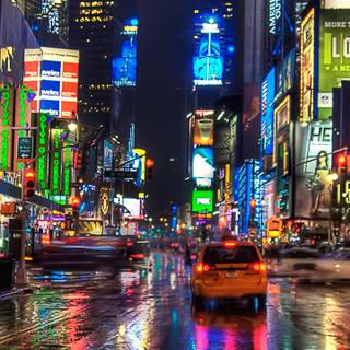 Time Square iPhone wallpaper