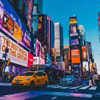 Time Square iPhone wallpaper