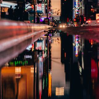 Time Square iPhone wallpaper