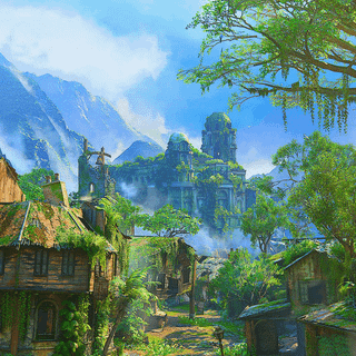 Village iPhone wallpaper