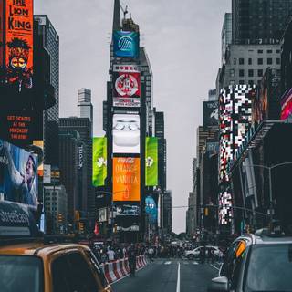 Time Square iPhone wallpaper