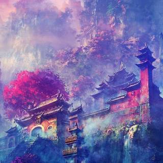 Village iPhone wallpaper