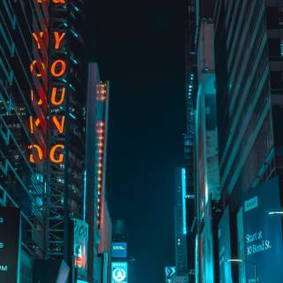 Time Square iPhone wallpaper